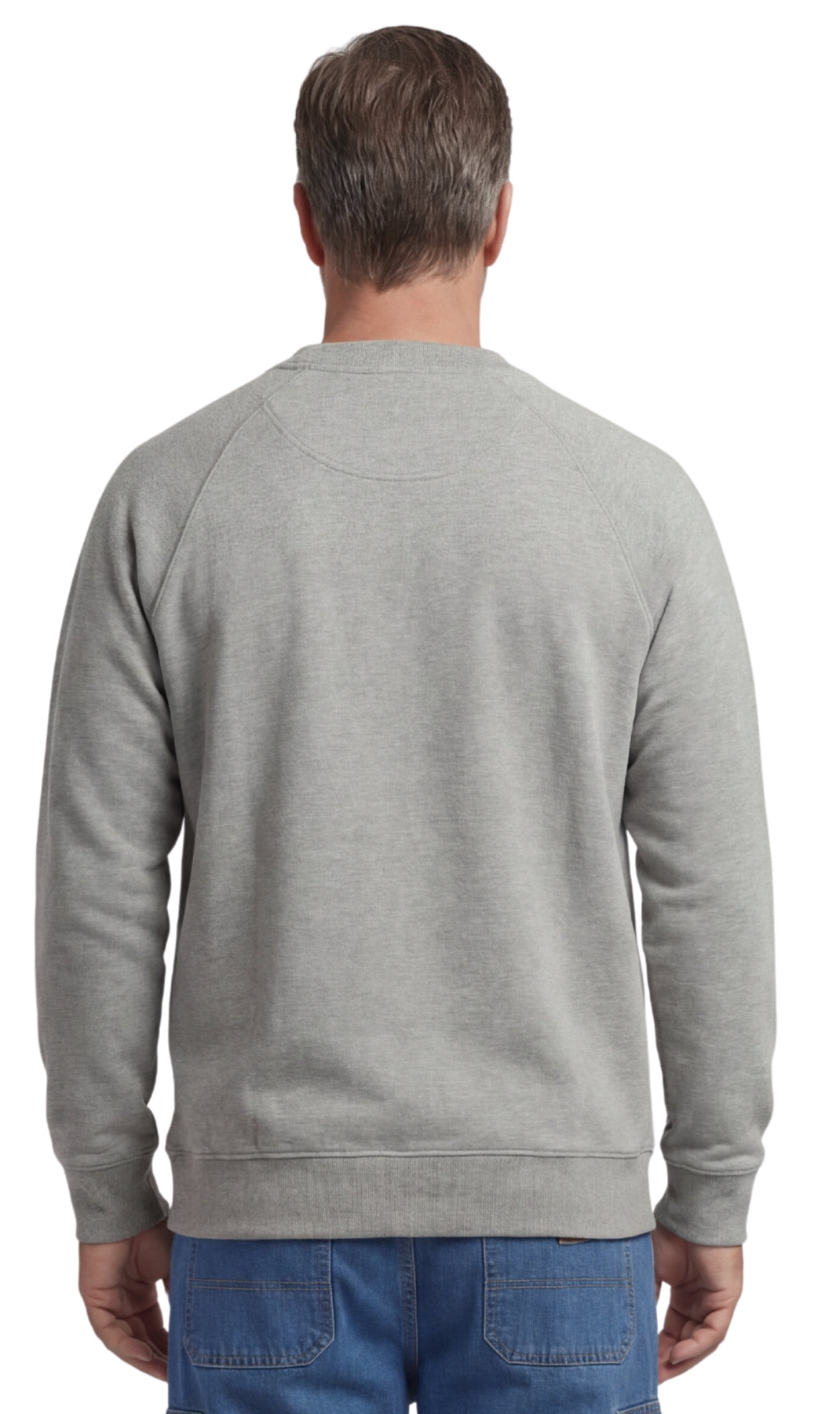 Men's Fleece Long Sleeve Pullover — Warm Layer for Hiking, Camping & Outdoor Adventures